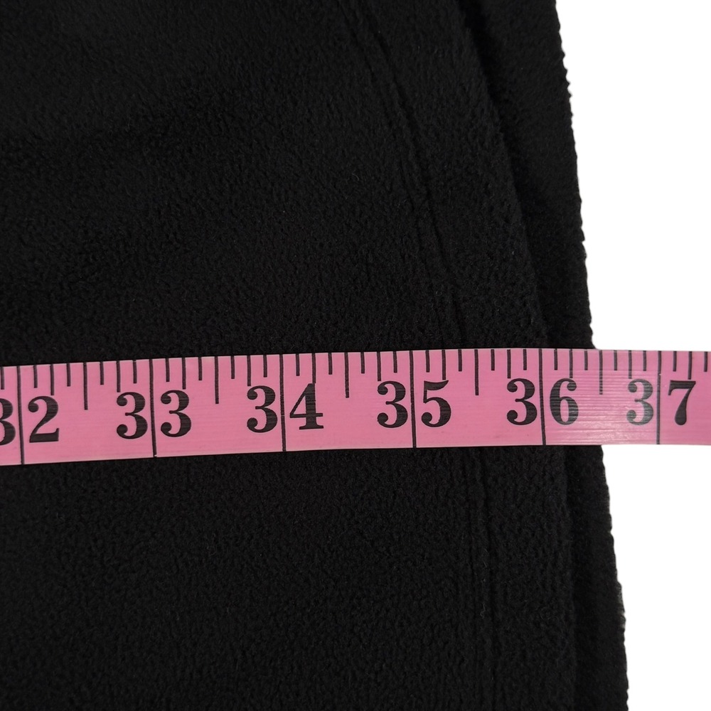 CuddlDuds Fleecewear Shawl Collar Cardi Wrap Cowl Neck Pockets 2X/3X Black - Picture 5 of 8